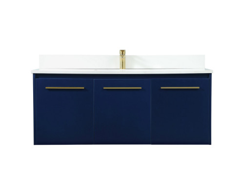 Elegant Bathroom Vanity - Blue (VF44548MBL-BS)