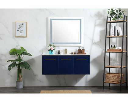 Elegant Bathroom Vanity - Blue (VF44548MBL-BS)