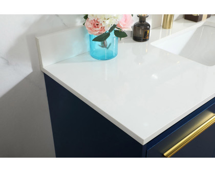 Elegant Bathroom Vanity - Blue (VF44548MBL-BS)