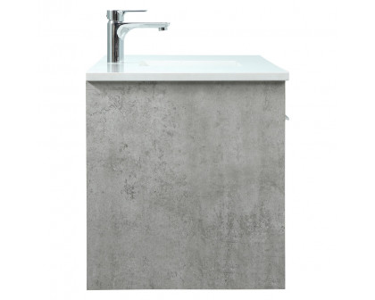 Elegant Bathroom Vanity - Concrete Gray (VF44548MCG)