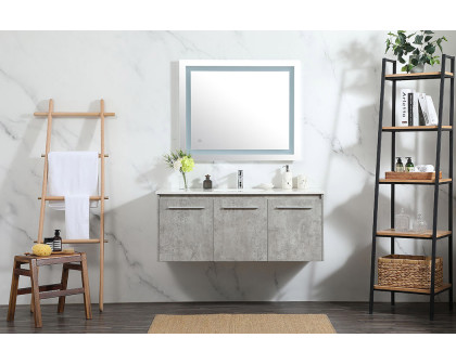 Elegant Bathroom Vanity - Concrete Gray (VF44548MCG)