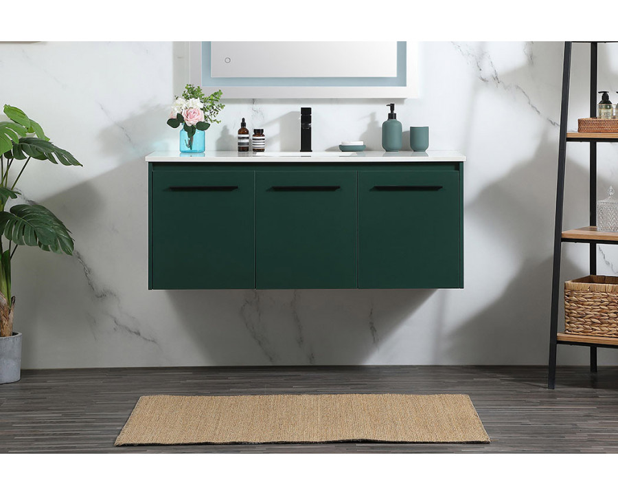 Elegant Bathroom Vanity - Green (VF44548MGN)