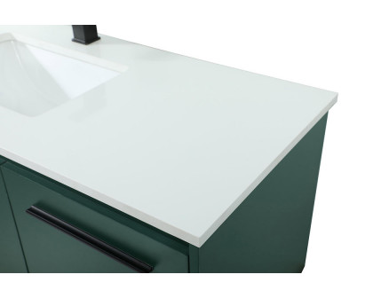 Elegant Bathroom Vanity - Green (VF44548MGN)