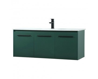 Elegant Bathroom Vanity - Green (VF44548MGN)