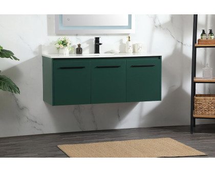 Elegant Bathroom Vanity - Green (VF44548MGN-BS)