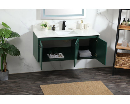 Elegant Bathroom Vanity - Green (VF44548MGN-BS)