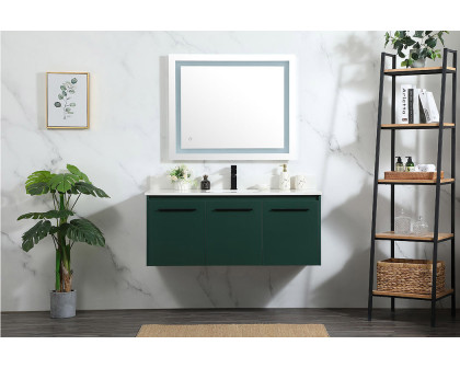 Elegant Bathroom Vanity - Green (VF44548MGN-BS)