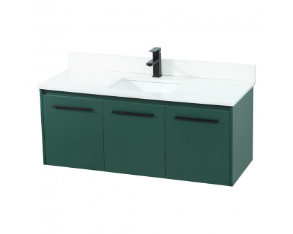 Elegant Bathroom Vanity - Green (VF44548MGN-BS)