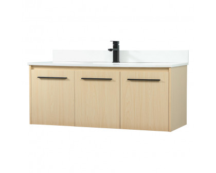 Elegant Bathroom Vanity - Maple (VF44548MMP-BS)