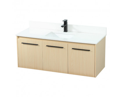 Elegant Bathroom Vanity - Maple (VF44548MMP-BS)