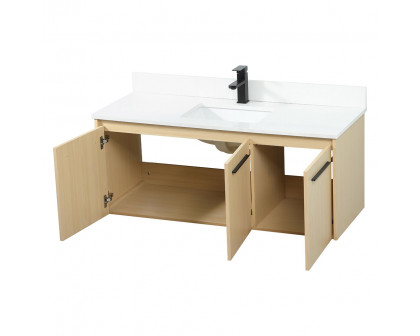 Elegant Bathroom Vanity - Maple (VF44548MMP-BS)