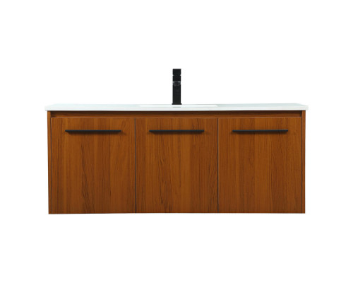 Elegant Bathroom Vanity - Teak (VF44548MTK)