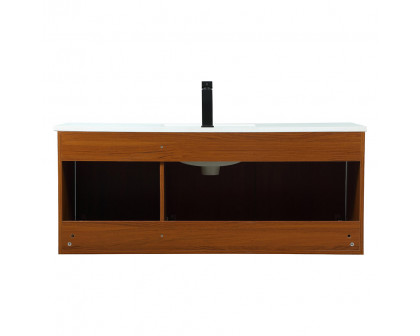 Elegant Bathroom Vanity - Teak (VF44548MTK)