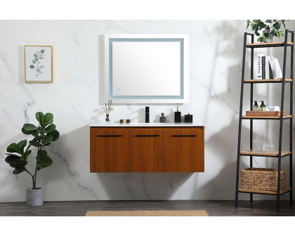 Elegant Bathroom Vanity - Teak (VF44548MTK)