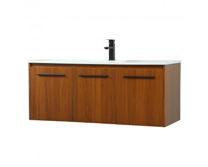 Elegant Bathroom Vanity - Teak (VF44548MTK)