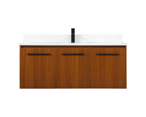 Elegant Bathroom Vanity - Teak (VF44548MTK-BS)