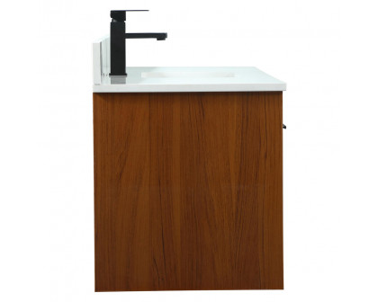 Elegant Bathroom Vanity - Teak (VF44548MTK-BS)