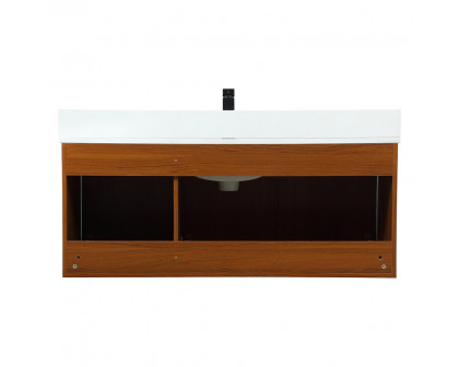 Elegant Bathroom Vanity - Teak (VF44548MTK-BS)