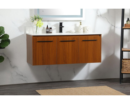 Elegant Bathroom Vanity - Teak (VF44548MTK-BS)