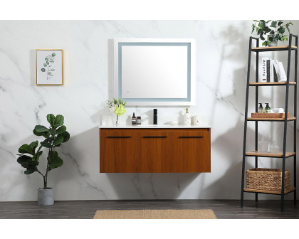 Elegant Bathroom Vanity - Teak (VF44548MTK-BS)