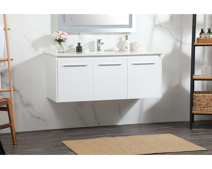 Elegant Bathroom Vanity - White (VF44548MWH)