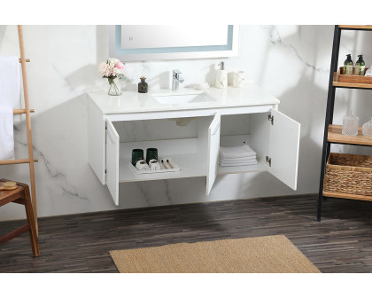 Elegant Bathroom Vanity - White (VF44548MWH)