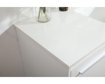 Elegant Bathroom Vanity - White (VF44548MWH)