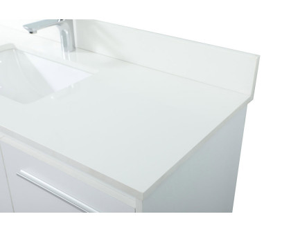 Elegant Bathroom Vanity - White (VF44548MWH-BS)