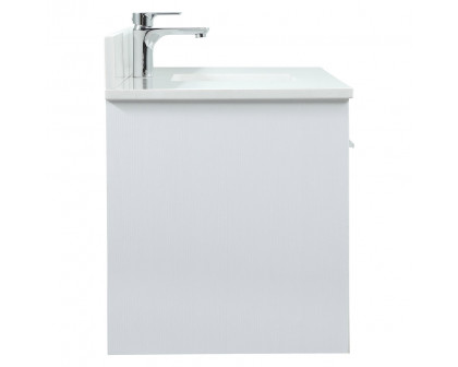 Elegant Bathroom Vanity - White (VF44548MWH-BS)