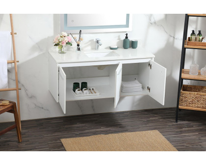 Elegant Bathroom Vanity - White (VF44548MWH-BS)