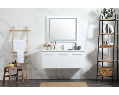 Elegant Bathroom Vanity - White (VF44548MWH-BS)