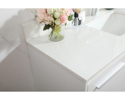 Elegant Bathroom Vanity - White (VF44548MWH-BS)