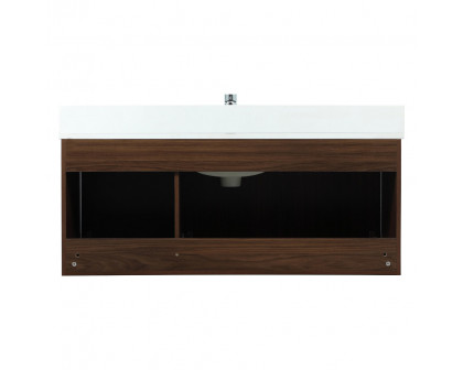 Elegant Bathroom Vanity - Walnut (VF44548MWT-BS)