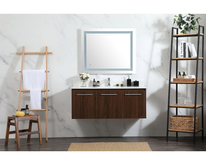 Elegant Bathroom Vanity - Walnut (VF44548MWT-BS)