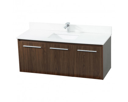 Elegant Bathroom Vanity - Walnut (VF44548MWT-BS)