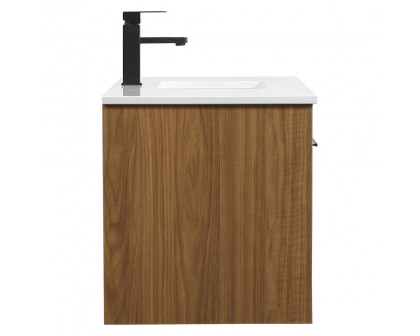 Elegant Bathroom Vanity - Walnut Brown (VF44548WB)