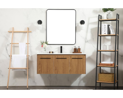 Elegant Bathroom Vanity - Walnut Brown (VF44548WB)