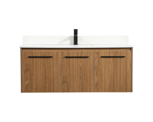 Elegant Bathroom Vanity - Walnut Brown (VF44548WB-BS)