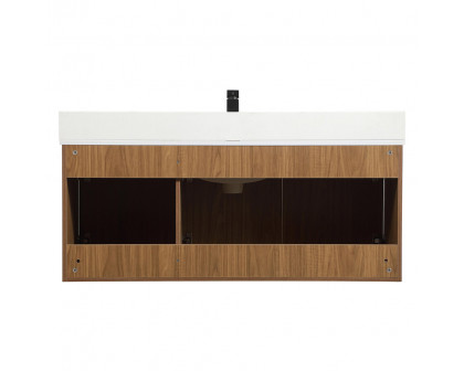 Elegant Bathroom Vanity - Walnut Brown (VF44548WB-BS)