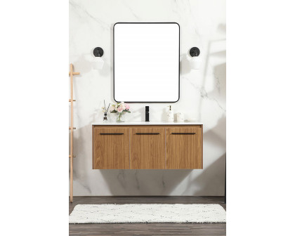 Elegant Bathroom Vanity - Walnut Brown (VF44548WB-BS)