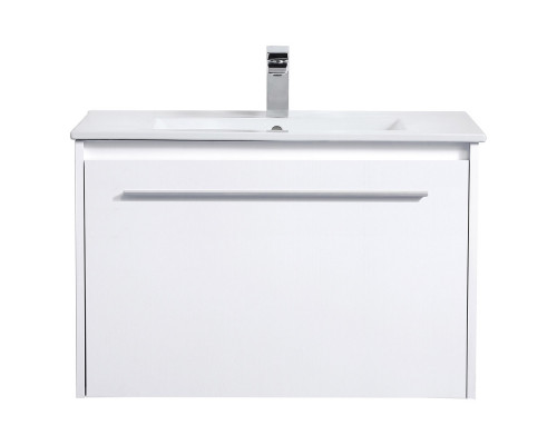 Elegant Bathroom Vanity - White, L 30" (VF45030WH)