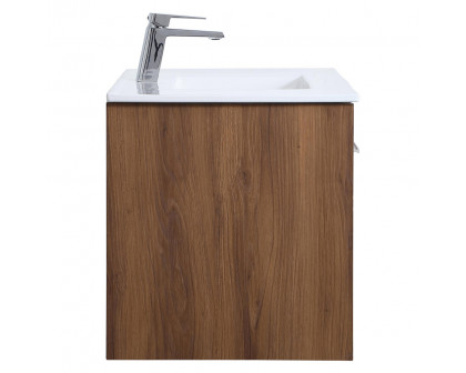 Elegant Bathroom Vanity - Walnut Brown, L 36" (VF45036WB)