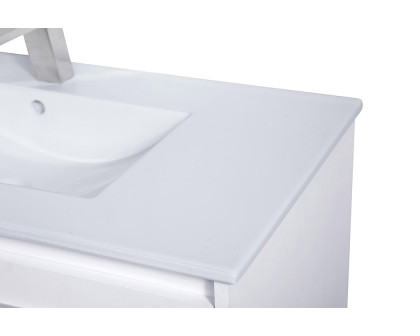 Elegant Bathroom Vanity - White, L 36" (VF45036WH)