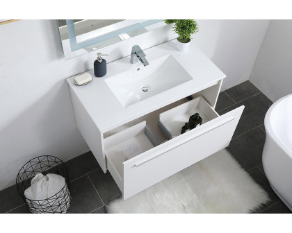 Elegant Bathroom Vanity - White, L 36" (VF45036WH)