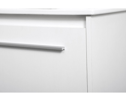 Elegant Bathroom Vanity - White, L 36" (VF45036WH)