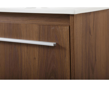 Elegant Bathroom Vanity - Walnut Brown, L 40" (VF45040WB)