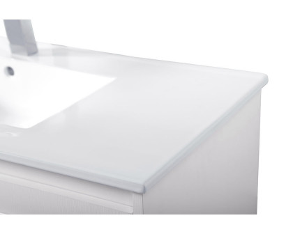 Elegant Bathroom Vanity - White, L 40" (VF45040WH)