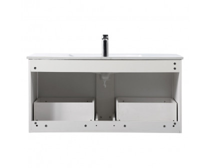 Elegant Bathroom Vanity - White, L 40" (VF45040WH)