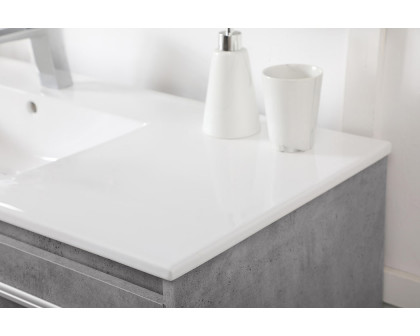 Elegant Bathroom Vanity - Concrete Gray, L 48" (VF45048CG)