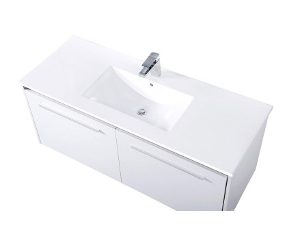 Elegant Bathroom Vanity - White, L 48" (VF45048WH)